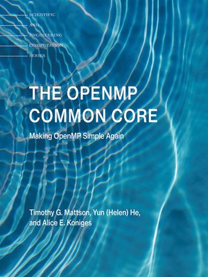 cover image of The OpenMP Common Core